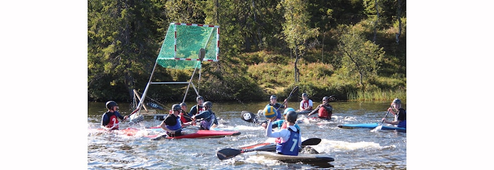2. Prøvetrening Kajakkpolo